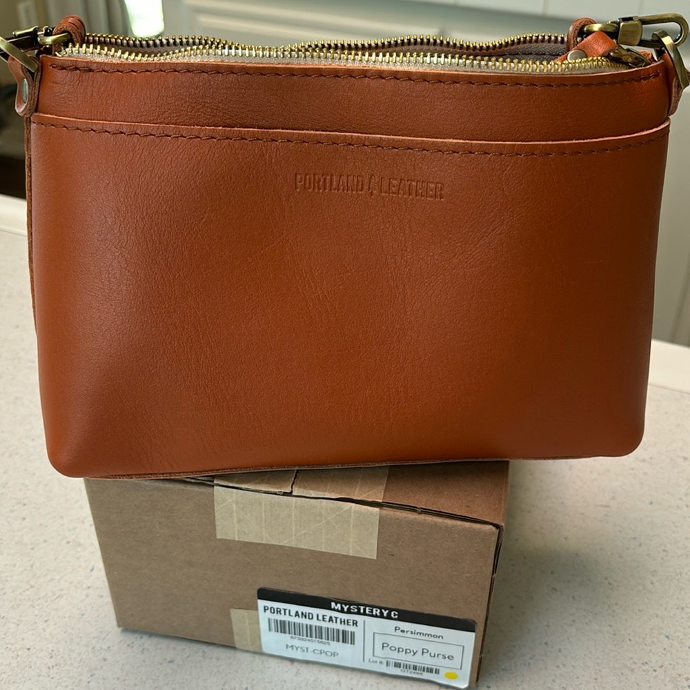 Portland Leather Goods poppy purse